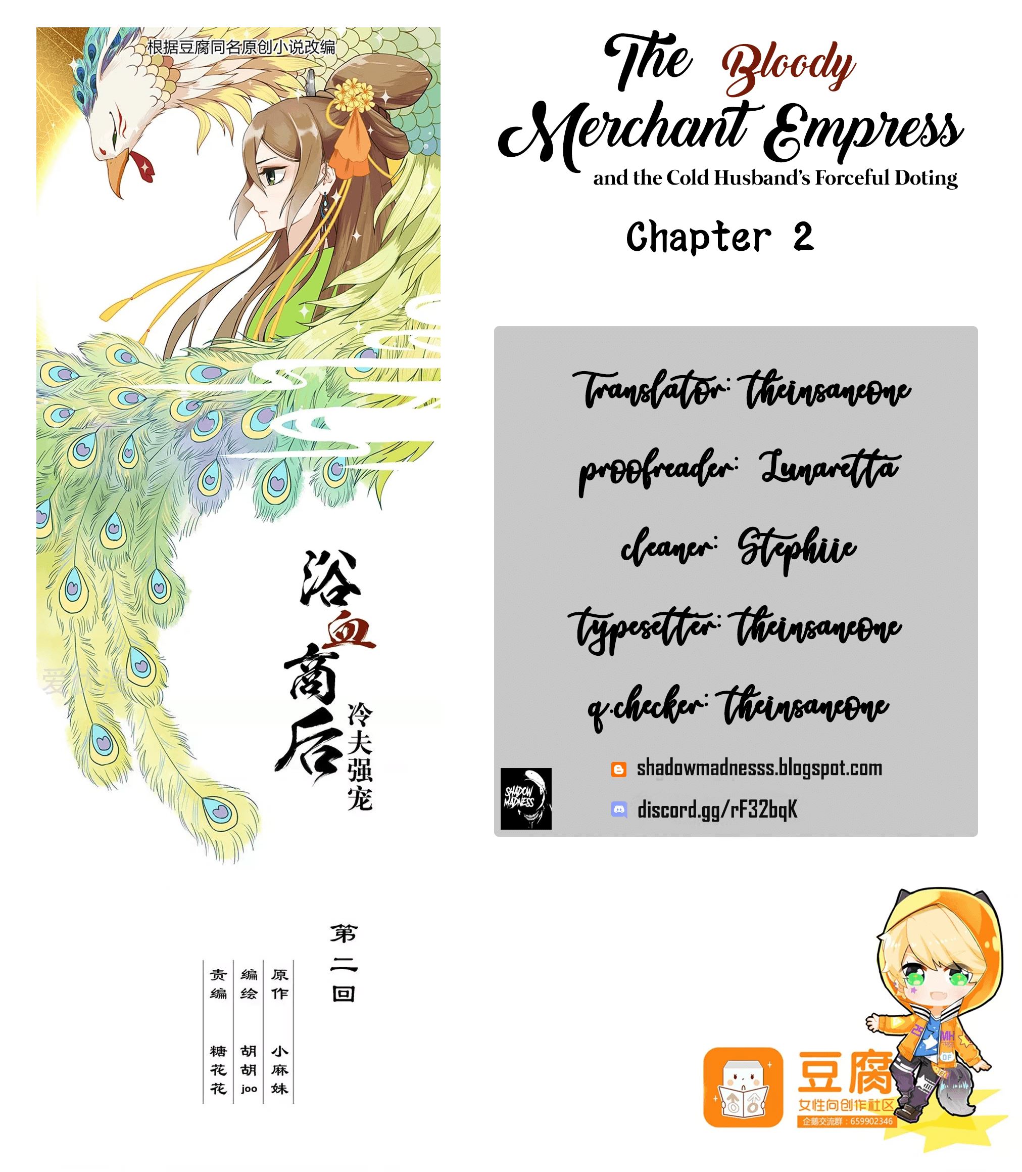 The Bloody Merchant Empress and the Cold Husband's Forceful Doting Chapter 2 1